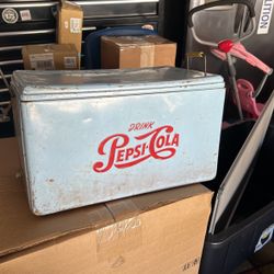 Original 1950s Pepsi Cooler 