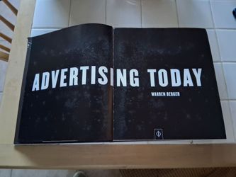 Advertising Today Book $45 Dlls.