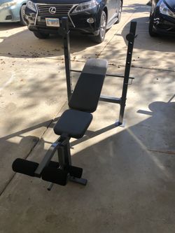 Gold’s Gym XR 6.1 Multi-Position Weight Bench with Leg Developer