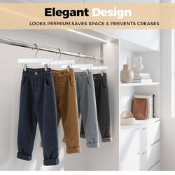 Wooden Baby Pants Hangers