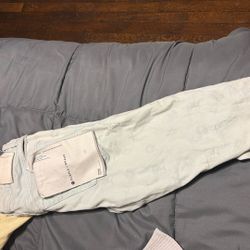 Light Blue Purple Jeans 