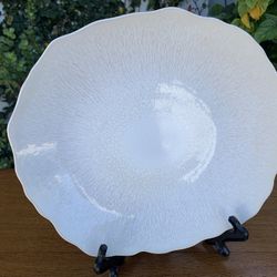 A hand-made oval ceramic Plate by Jars France.
