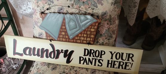 Laundry Sign