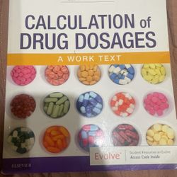 Calculation Of Drug Dosages