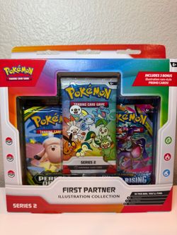 *BRAND NEW* Pokémon First Partner Illustration Collection Series 2 *SEALED*