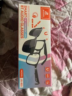 JEQANG High definition visual/UV resistant/ Wireless Audio Technology/IPx4 waterproof SMART 2 IN 1 MAGNETIC LENS BT AUDIO GLASSES HIFI HIFI One mirror