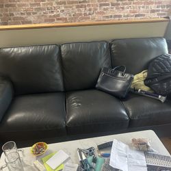 Leather Sofa/Love Seat NOT SOLD 