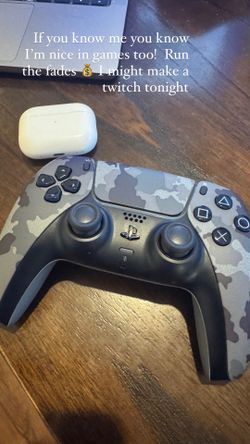 Grey Camo Ps5 Controller Brand New