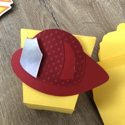 fire fighter Party Favor Boxes And More