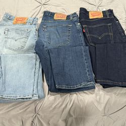 5 pairs mens Levis 501 and 502 30x30 