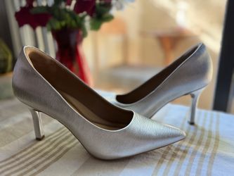 Women’s Silver Heels – Nordstrom Rack – Never Worn – Size 9.5