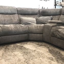 “Denali” 5-piece Modular Sectional (Light Grey)