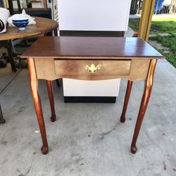 Small Wooden table with Drawer