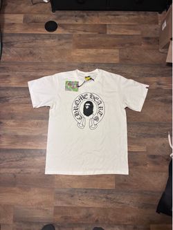 Bape T shirt Chrome hearts
