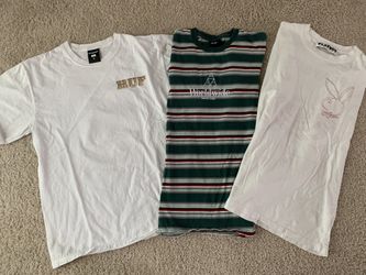 Playboy And Huf T’s Size Medium 