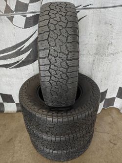 LT 255/80r17 Falken Wildpeak AT 3w Terrain Load "E" Tires