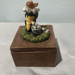Vintage Golf Trinket Box