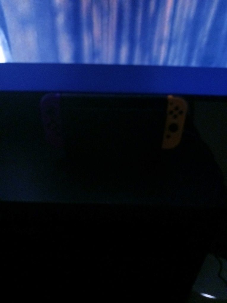 Nintendo Switch With Mario Kart 8 And Mario Party
