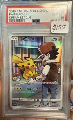 Full Art Pikachu Dream League PSA 10