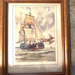 Nautical Framed Gordon Grant print