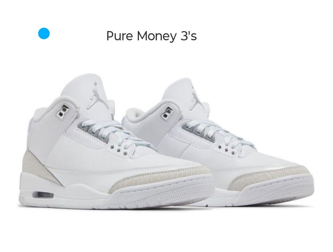 Jordan 3 Pure Money 