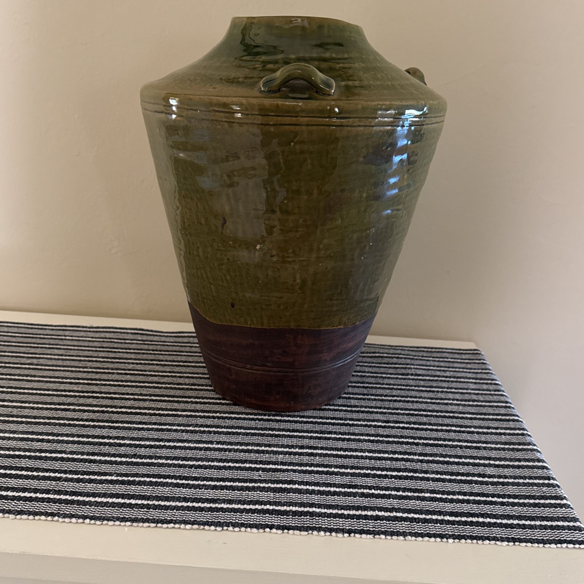 Pottery Barn Vase Large Oversized Decorators Piece