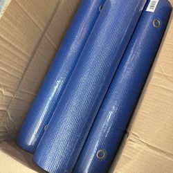 Blue Yoga Mats