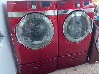 SAMSUNG-WASHER AND DRYER 🔥GAS🔥