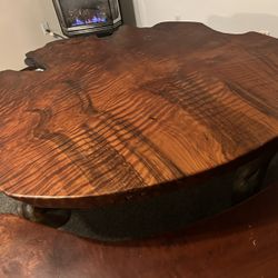 Dining Table-Live edge