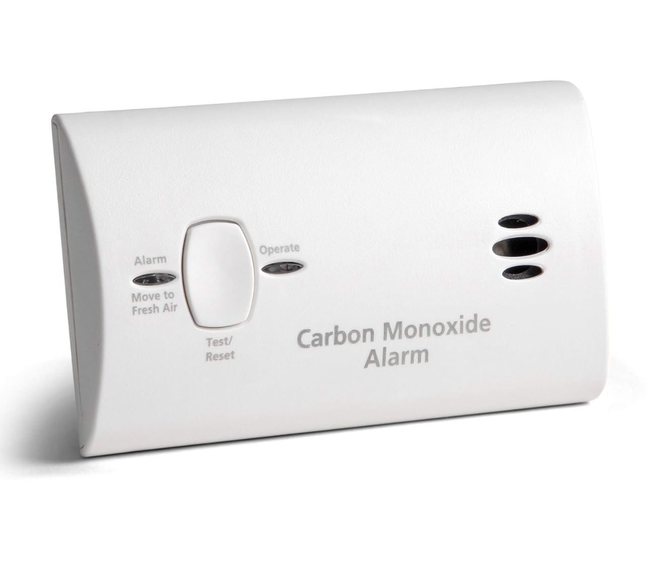 Kidde Carbon Monoxide Detector, Battery Powered CO Alarm with LEDs, Test-Reset Button, Low Battery Indicator, Portable