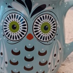 New..LARGE OWL COFFEE& TEA MUG