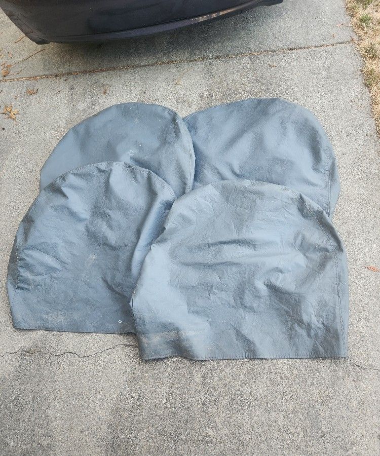 Explore Land Tire Covers Pack Tire Wheel Protector for RV, Trailer,  Truck, SUV, Trailer, for Sale in Pinole, CA OfferUp