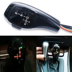 Automatic LED Shift Knob Gear Shifter For BMW E90, E92, E93, F30 Style Black
