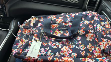 Vera Bradley Floral Duffle Bag