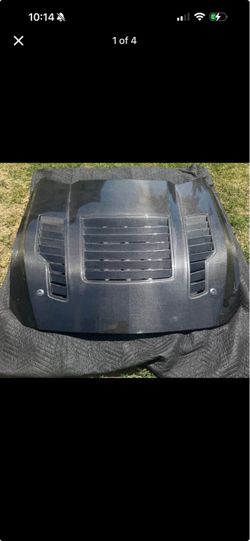Carbon fiber hood