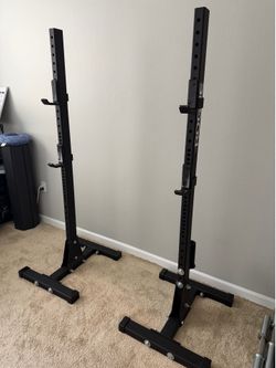 Rogue S-4 Squat Stand 2.0 + bar holder + dip bars