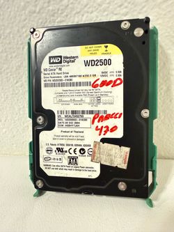 Western Digital WD2500SD 250GB 7200RPM SATA Hard Drive Internal 3.5"
