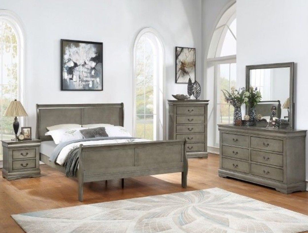 Brand New.! 7pc Queen/king Bedroom Set 😍/ Take It home with Only$39down/ Hablamos Español Y Ofrecemos Financiamiento 🙋 