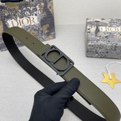 Dior Leather Belt With Box 99