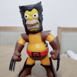 Homer Simpson Wolverine Parody Action Figure 