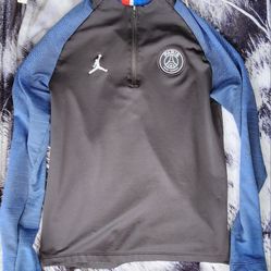 Jordan PSG Quarter Zip Top Kids Size Medium
