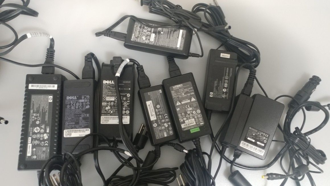 AC Power Adapter for laptops Dell, HP, Compaq, Lenovo