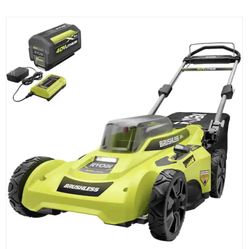 40V Brushless 20 in. Cordless Battery Walk Behind Push Lawn Mower with 6.0 Ah Battery and Charger