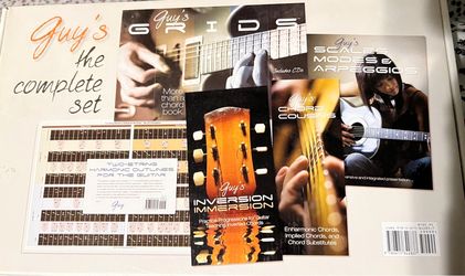 Guy's The Complete Set Guitar Instruction Books