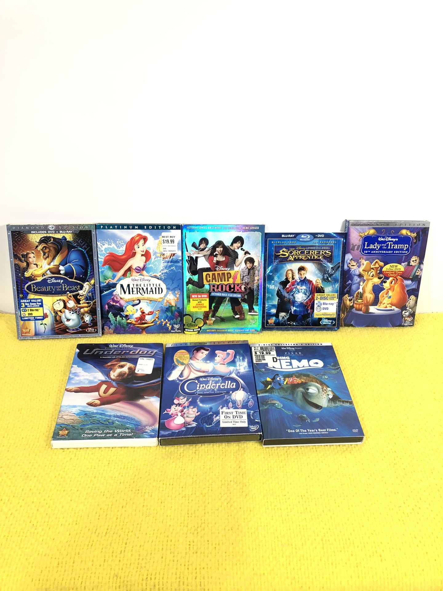 8 Walt Disney Movies