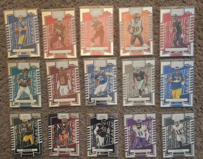 Nfl Absolute ROOKIE CARDS