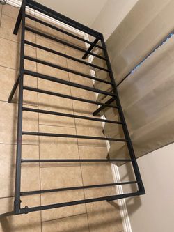 Twin Metal Platform Bed Frame