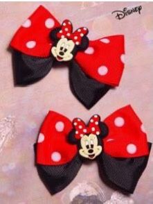 Minnie Mouse Hair Bows