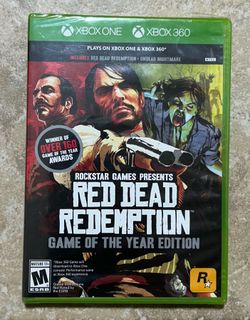 (Xbox one/crossgen)(Sealed) Red dead redemption Game of the year