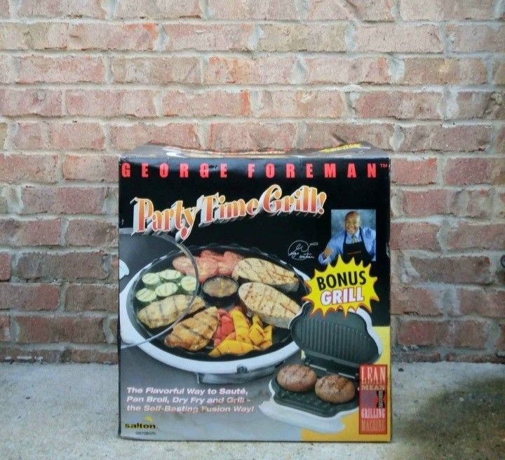 George Foreman Party Time Grill/Bonus Grill